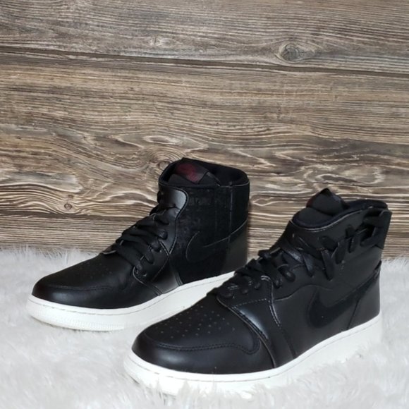 New Nike Air Jordan 1 Rebel XX Black High Tops - Picture 2 of 8